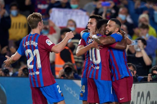 虎扑手机网-【西甲】安苏·法蒂重回首发破门+造点 巴萨3比1瓦伦